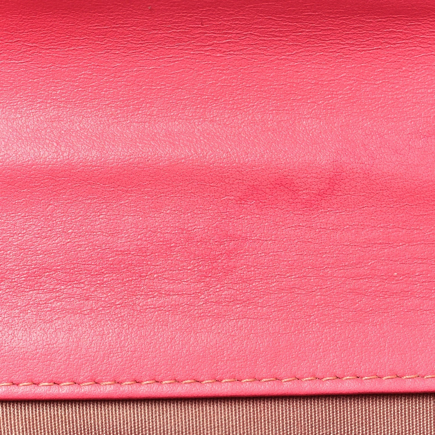Wool Tweed Lambskin Quilted CHNL 19 Wallet On Chain WOC Coral Pink