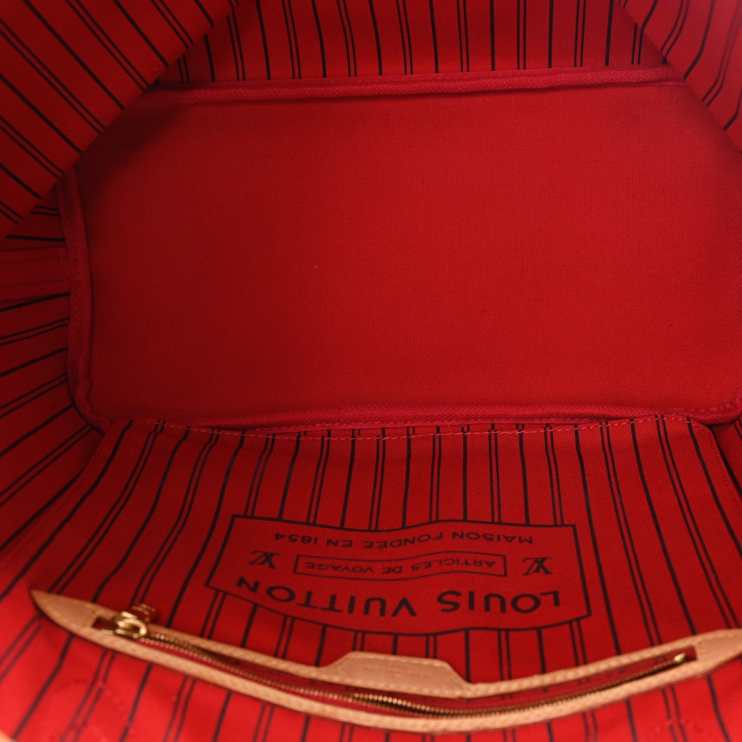 Monogram Neo Neverfull MM Cherry