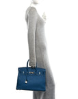 Togo Birkin 35 Bleu Izmir