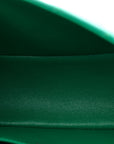 Aged Calfskin Quilted 2.55 Reissue Mini Flap Green