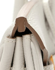 Togo Birkin 30 Gris Pale