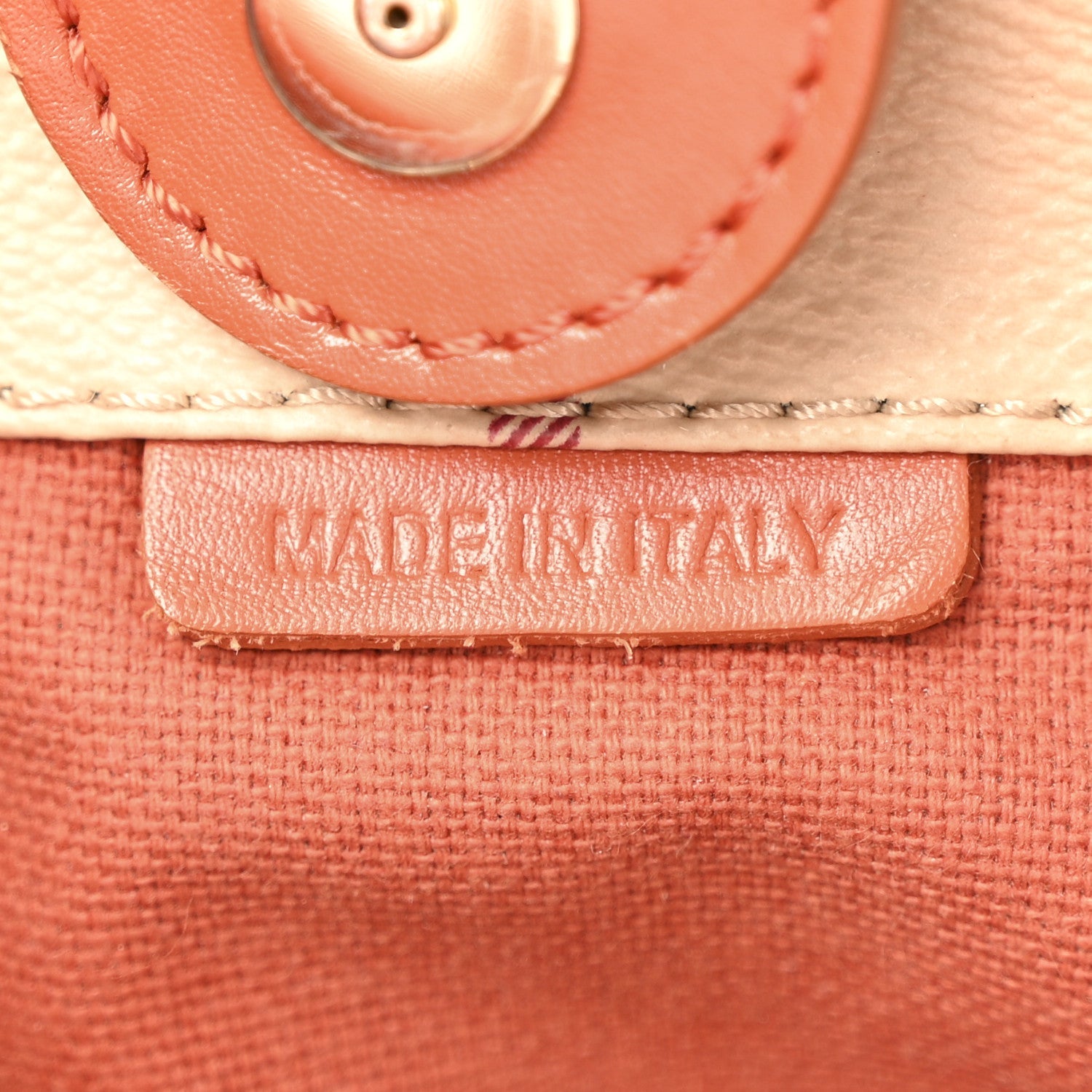 Haymarket Check Small Canterbury Tote Tangerine