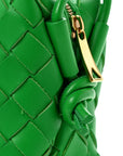 Nappa Intrecciato Mini Loop Camera Bag Parakeet