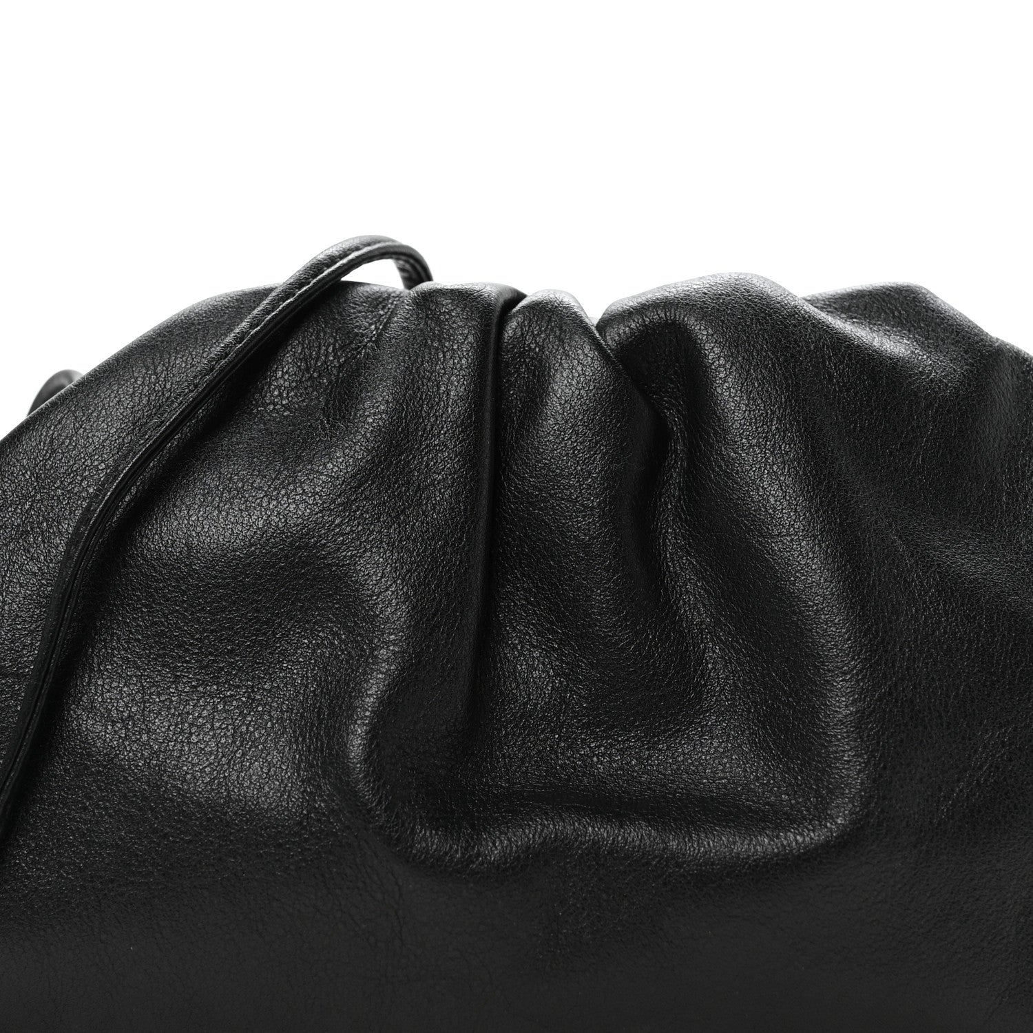 Butter Calfskin The Mini Pouch Black