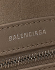 Smooth Calfskin Mary Kate Tote Taupe