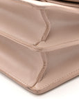 Calfskin Medium Monogram Sunset Marble Pink