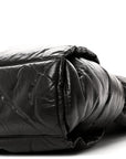 Calfskin Maxi Intrecciato Puffy Chain Tote Bag Fondente
