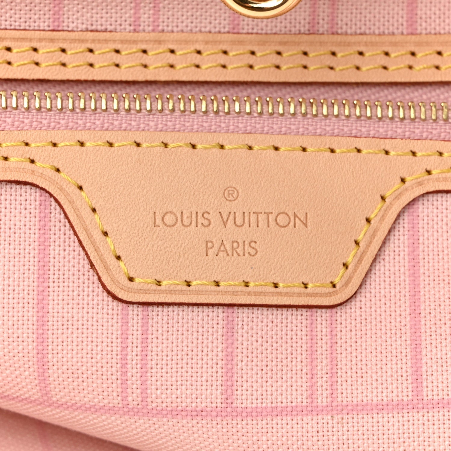Damier Azur Neo Neverfull MM Rose Ballerine