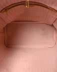 Damier Azur Neo Neverfull MM Rose Ballerine
