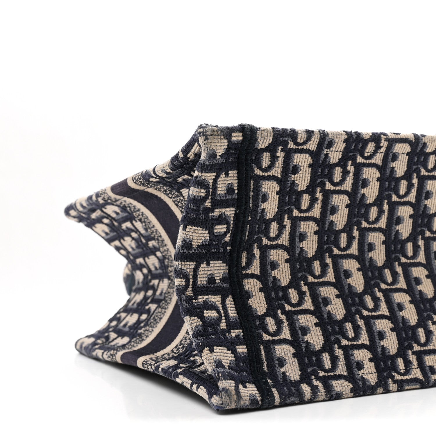 Oblique Small Book Tote Blue Multicolor