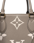 Empreinte Monogram Giant Onthego MM Tourterelle Creme