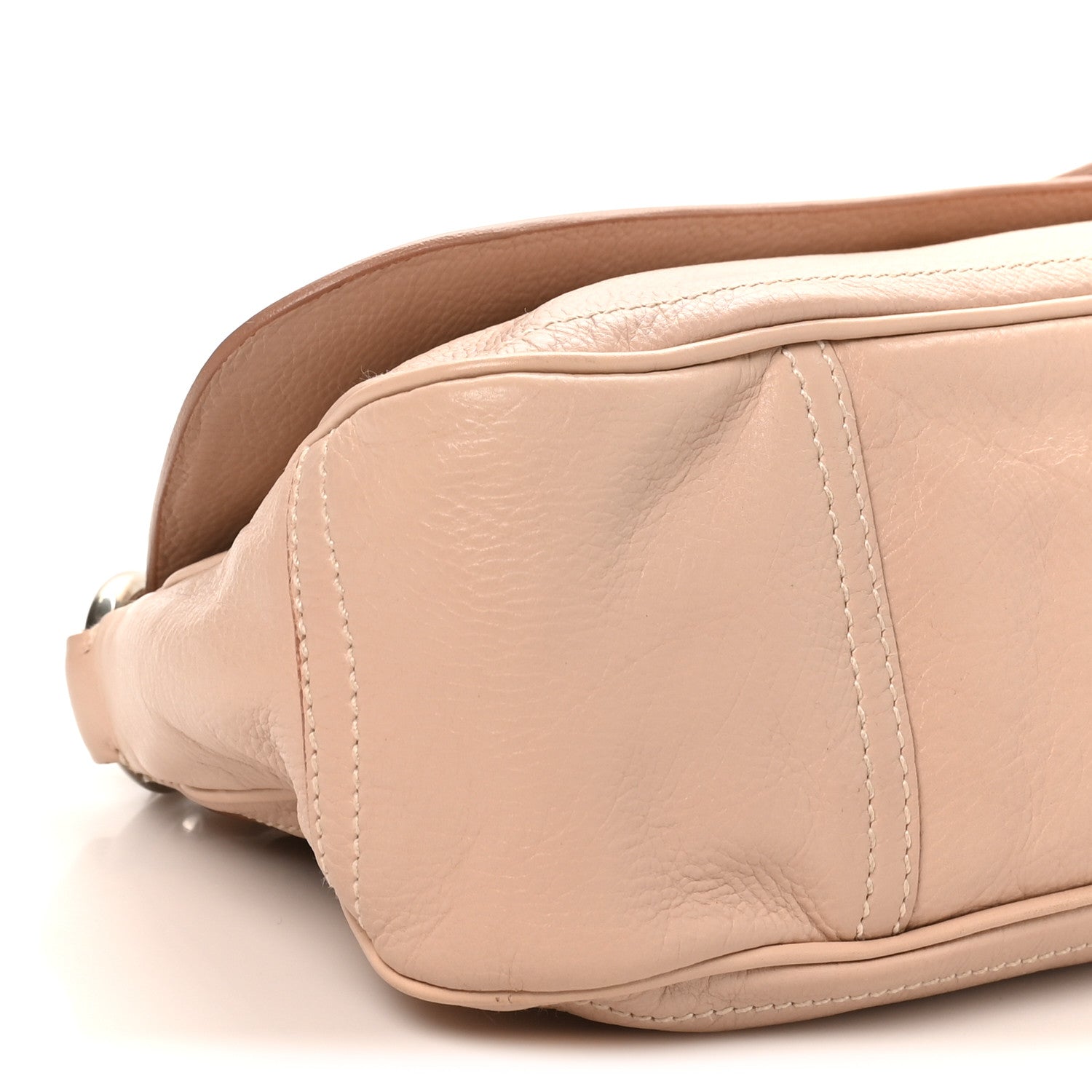Vitello Daino Shoulder Bag Sabbia