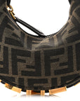 Fabric Jacquard FF 1974 Nano FNDIgraphy Hobo Charm Tobacco Moro