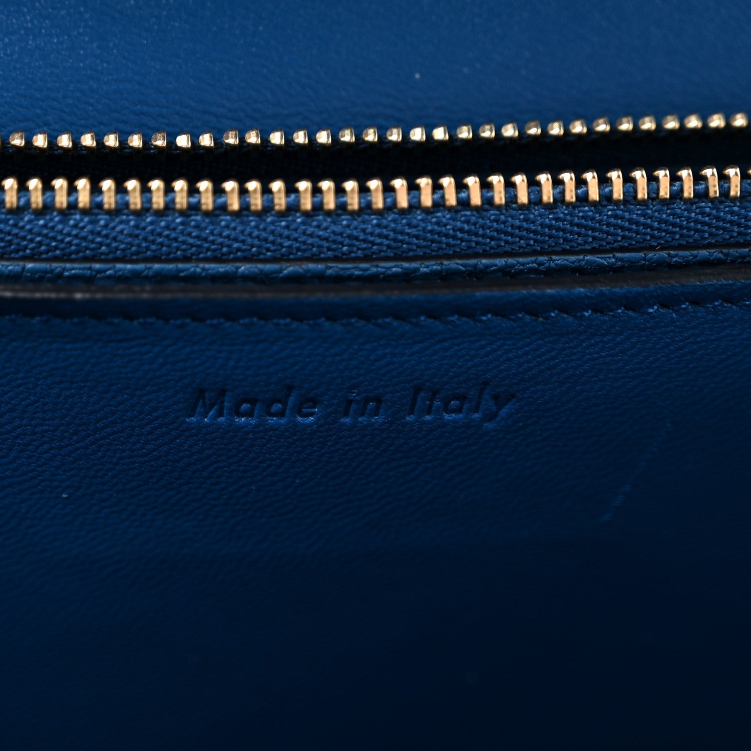 Goatskin Medium Classic Box Flap Bag Deepsea