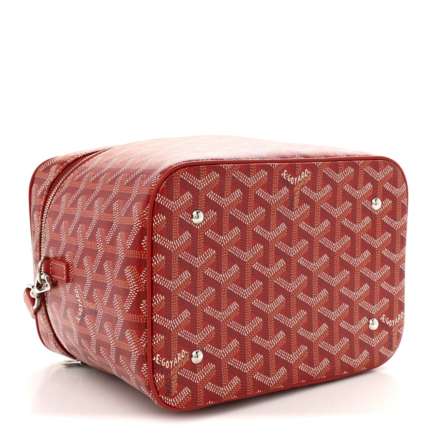 Goyardine Muse Vanity Case Red