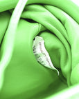 Nappa Intrecciato The Mini Pouch Clutch Parakeet