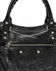 Agneau Giant 12 Silver Hardware City Black