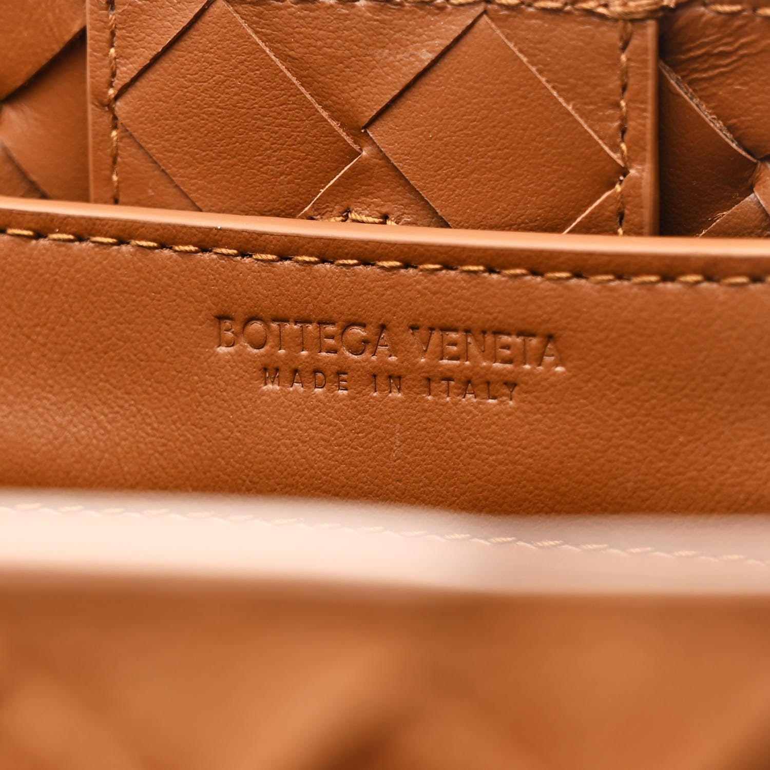 Suede Intrecciato Small Andiamo Shoulder Bag Amber