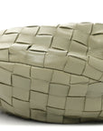 Nappa Intrecciato Mini Jodie Travertine