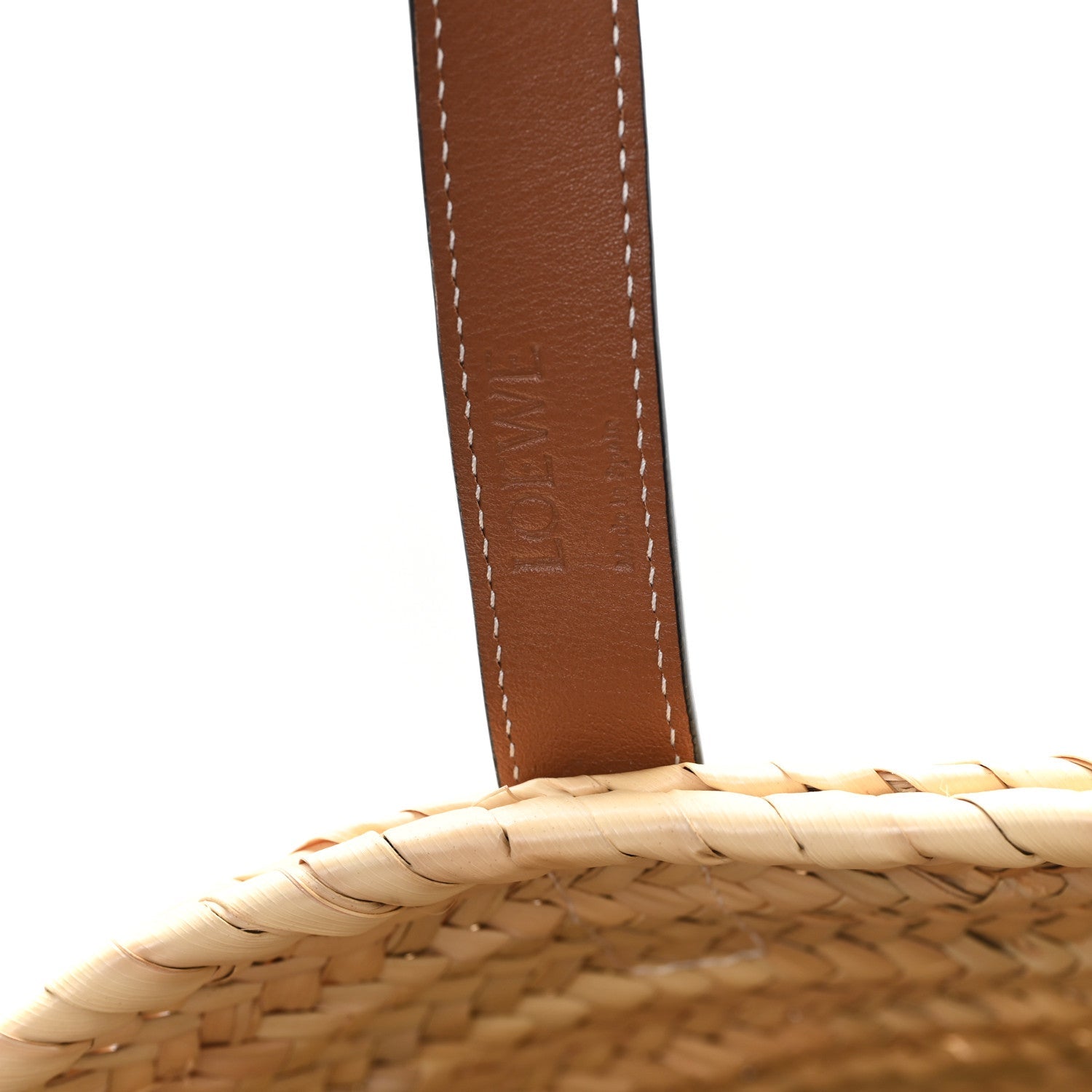 Raffia Large Basket Tote Bag Natural Tan