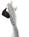Tweed Quilted Small CHNL 25 Handbag Blue
