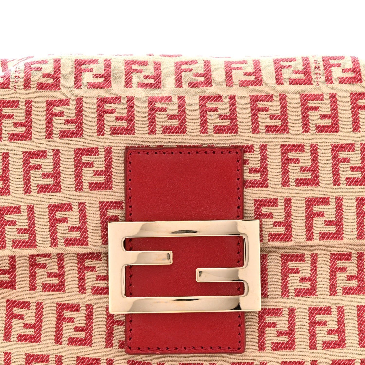 Zucchino Vitello Mini Mama Baguette Beige Rosso