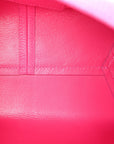 Grained Calfskin Mini The Sack Bag Hot Pink