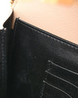 Grain De Poudre Monogram Cassandra Chain Wallet  Dark Beige