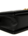 Caviar Quilted Medium Boy Flap Black
