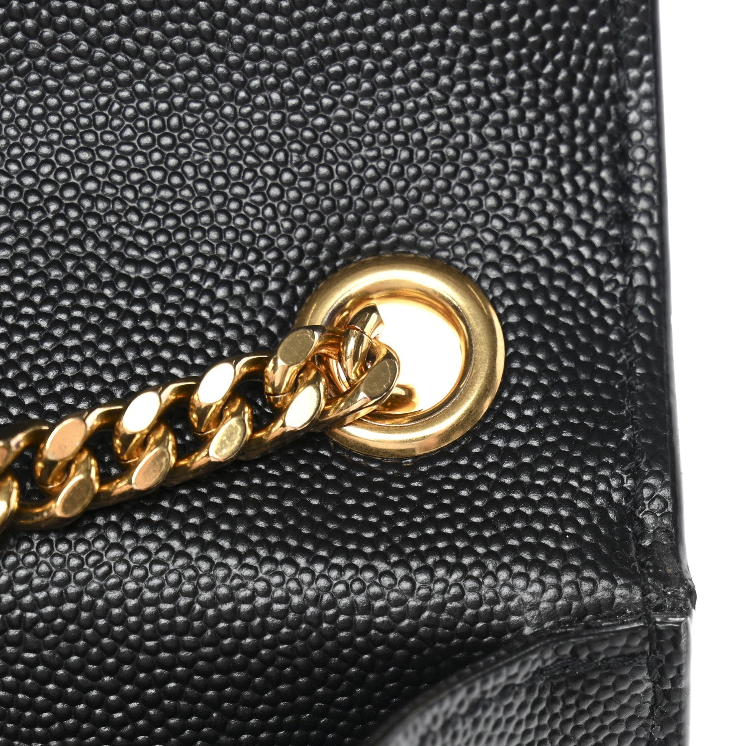Grain De Poudre Small Classic Monogram Kate Satchel Black