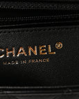 Lambskin Quilted Mini Rectangular Flap Black
