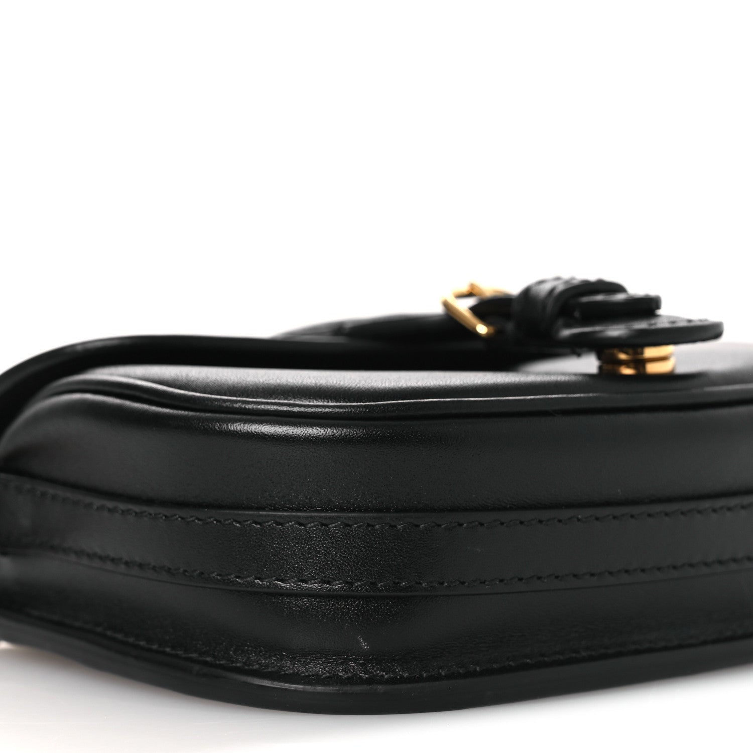 Box Calfskin Micro Bobby Bag Black