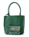 Goyardine Reversible Mini Anjou Green