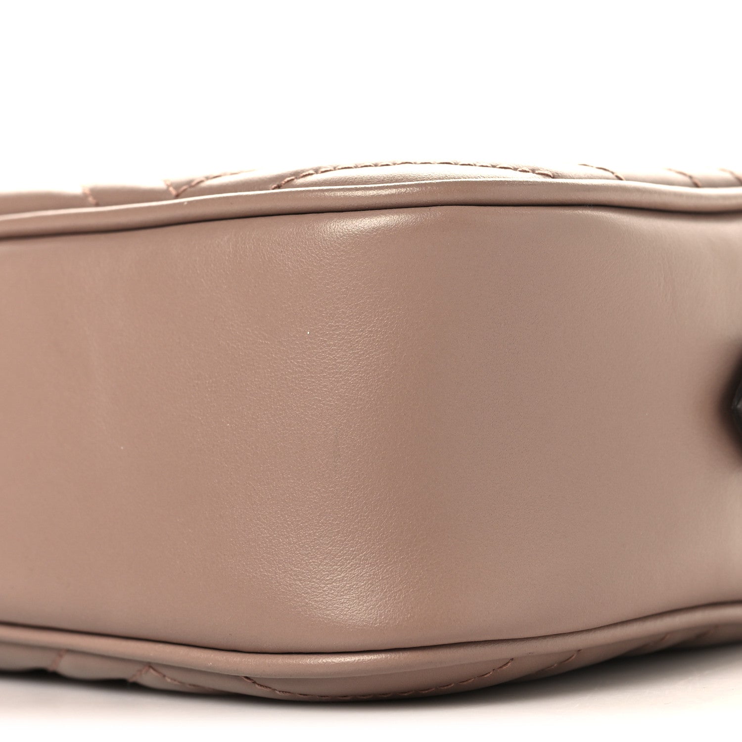 Calfskin Matelasse Small GG Marmont Chain Shoulder Bag Porcelain Rose