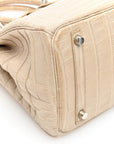 Matte Niloticus Crocodile Birkin 30 Parchemin