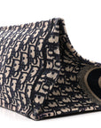 Oblique Large Book Tote Blue Multicolor