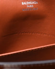 Vegetable Tanned Lambskin Mini Rodeo Top Handle Handbag Tan Cowboy