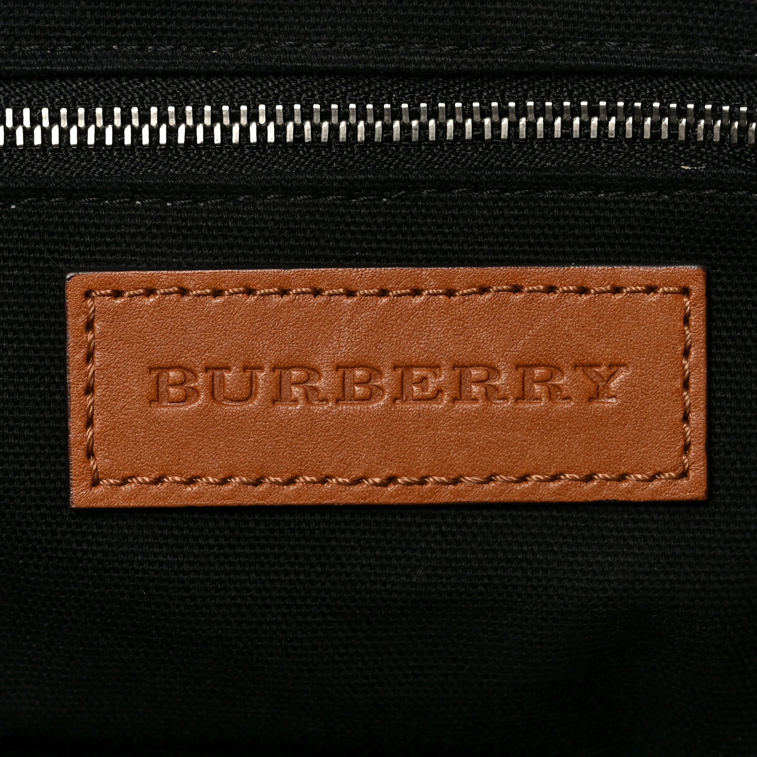 Mega Check Grained Calfskin Medium Harcourt Satchel Saddle Brown