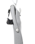 Saffiano Lux Re-Edition 2005 Shoulder Bag Black