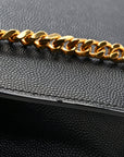 Grain De Poudre Small Monogram Kate Satchel Black