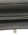 Metallic Chevre Chamkilight Kelly Wallet To Go Argent