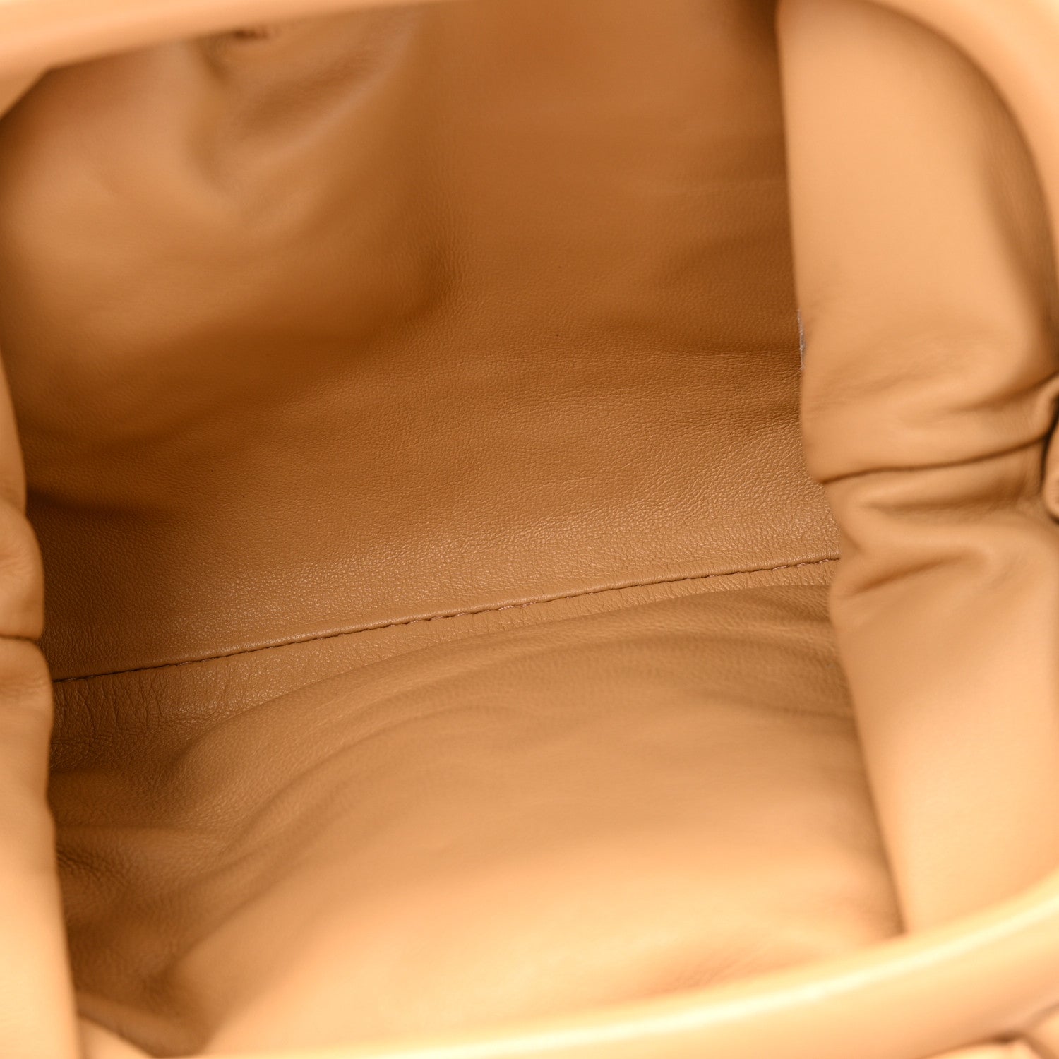 Nappa Intrecciato The Mini Pouch Almond