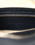 GG Supreme Monogram Textured Dollar Calfskin Web Studded Mini Ophidia Flap Shoulder Bag Beige Blue