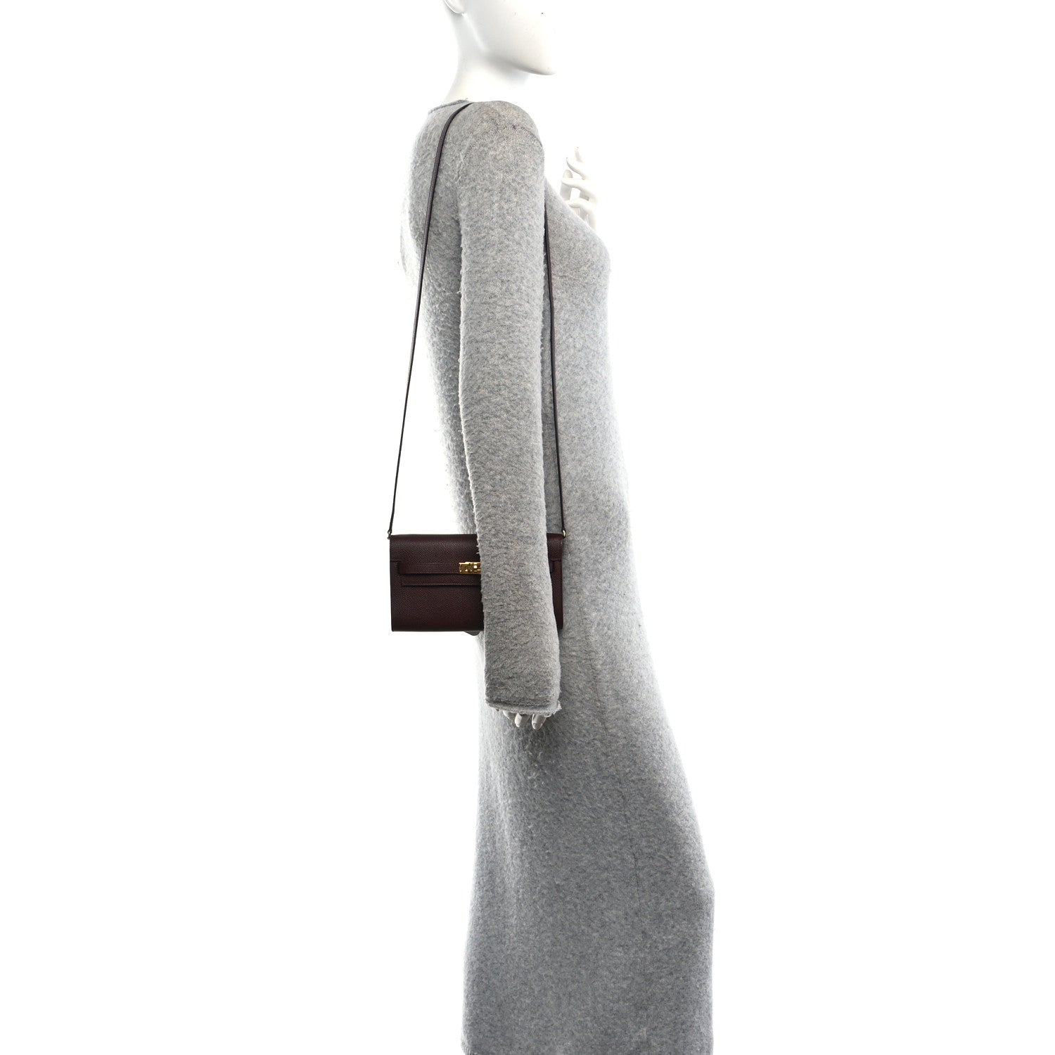 Epsom Kelly Wallet To Go Rouge Sellier