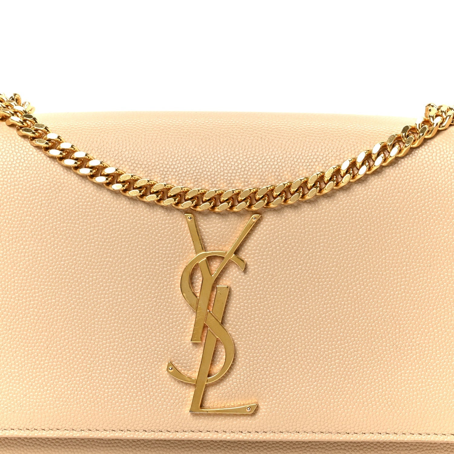Grain De Poudre Medium Monogram Kate Satchel Nude Powder
