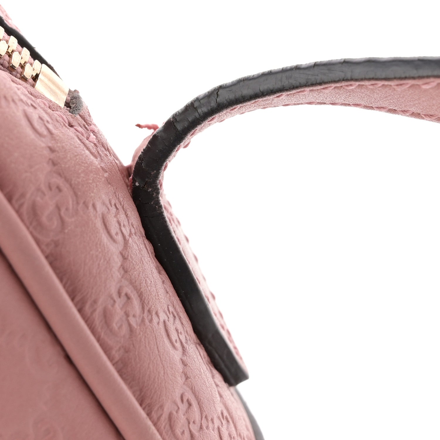 Soft MicroGCCIssima Mini Bree Messenger Bag Soft Pink