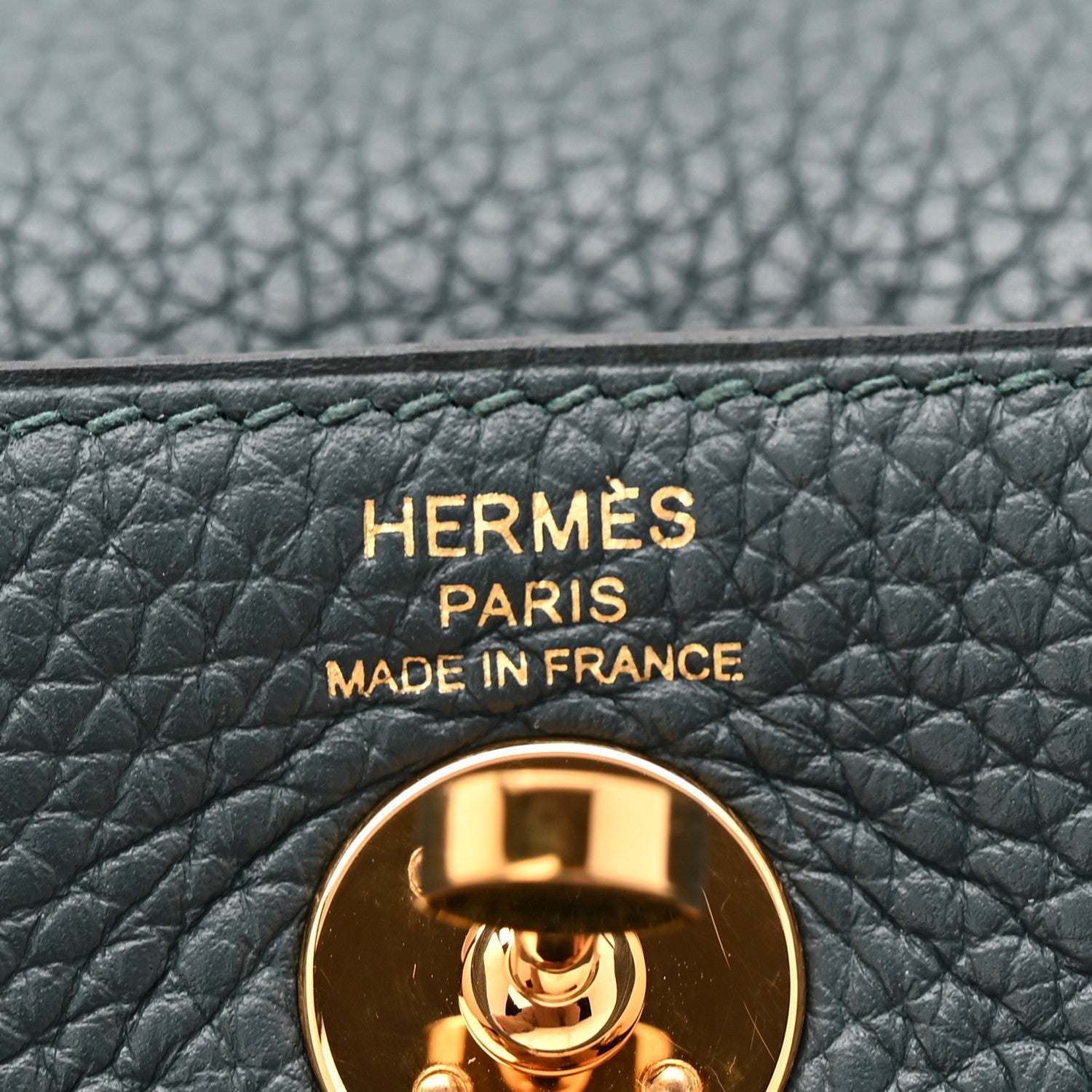Taurillon Clemence Mini Lindy 20 Vert Cypress
