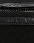 Grained Calfskin Medium Phantom Luggage Black