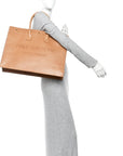 Vitello Large Rive Gauche Tote Natural