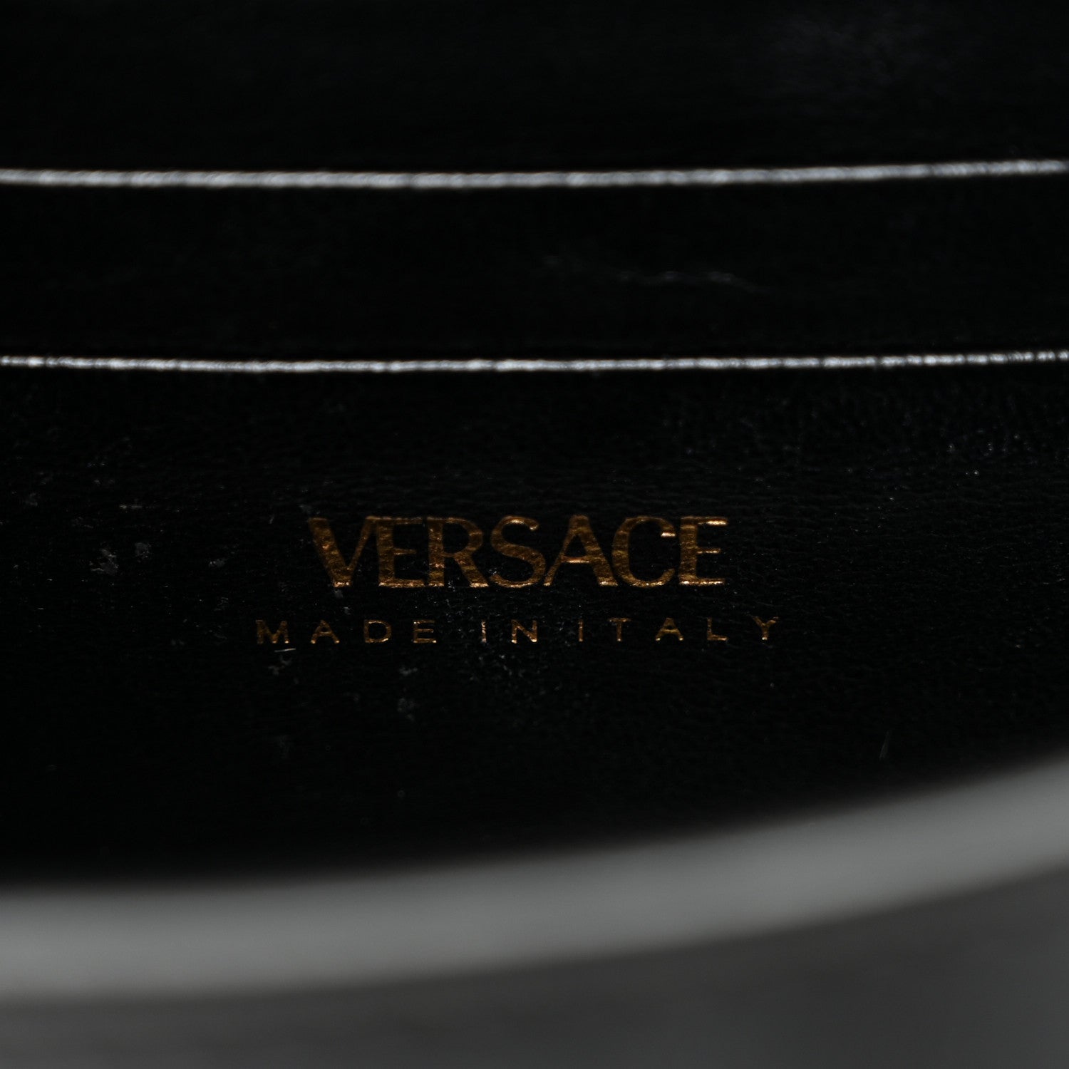 Patent Mini La Medusa Bag Black